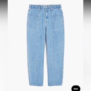Madewell Light Blue Boyfriend Jeans with Patch Pockets